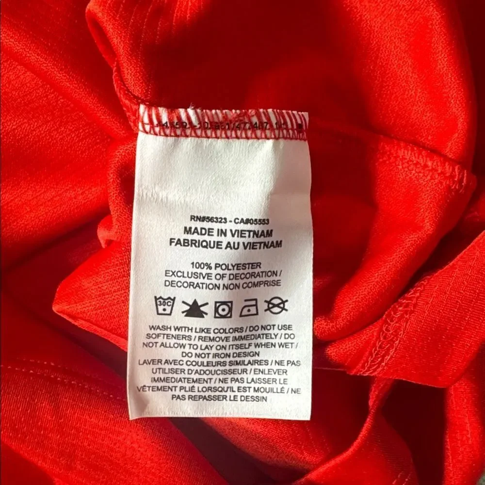 Nike Men’s Red Golf Polo Shirt Standard Fit Short Sleeve AJ5479-657 SMALL NWT